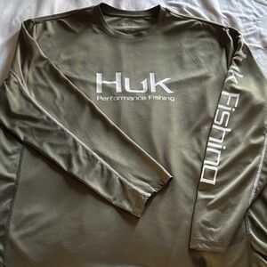 Huk Men's Pursuit Long Sleeve Performance Fishing Shirt